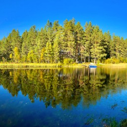 perfekter Platz - perfekte Spiegelung