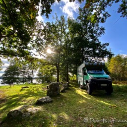 Unser Nachtplatz im Torpanäsets Naturreservat