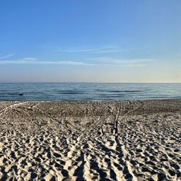 ein einsamer Strand nahe Ystad - Genuss pur