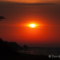 Sonnenaufgang am Strand