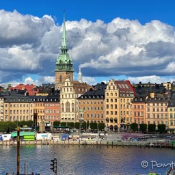 Blick auf die Stockholmer Gamla Stan