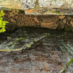 die Schlucht Slattdalsskrevan von oben