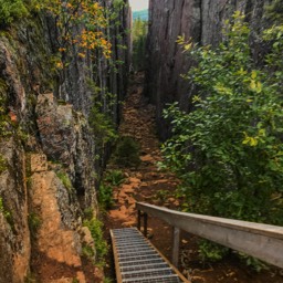 die Schlucht Slattdalsskrevan