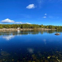 Lille Luleälven bei Jokkmokk