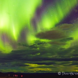 Die Aurora schenkt uns ein Herz